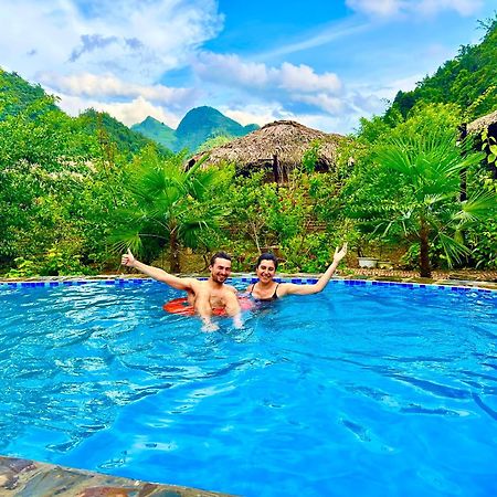 Bac Ha Lodge Retreat Bagian luar foto