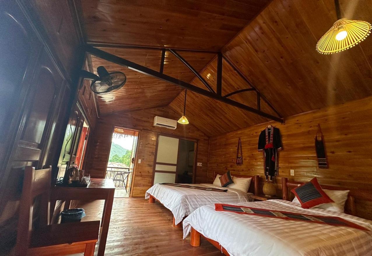 Bac Ha Lodge Retreat Bagian luar foto