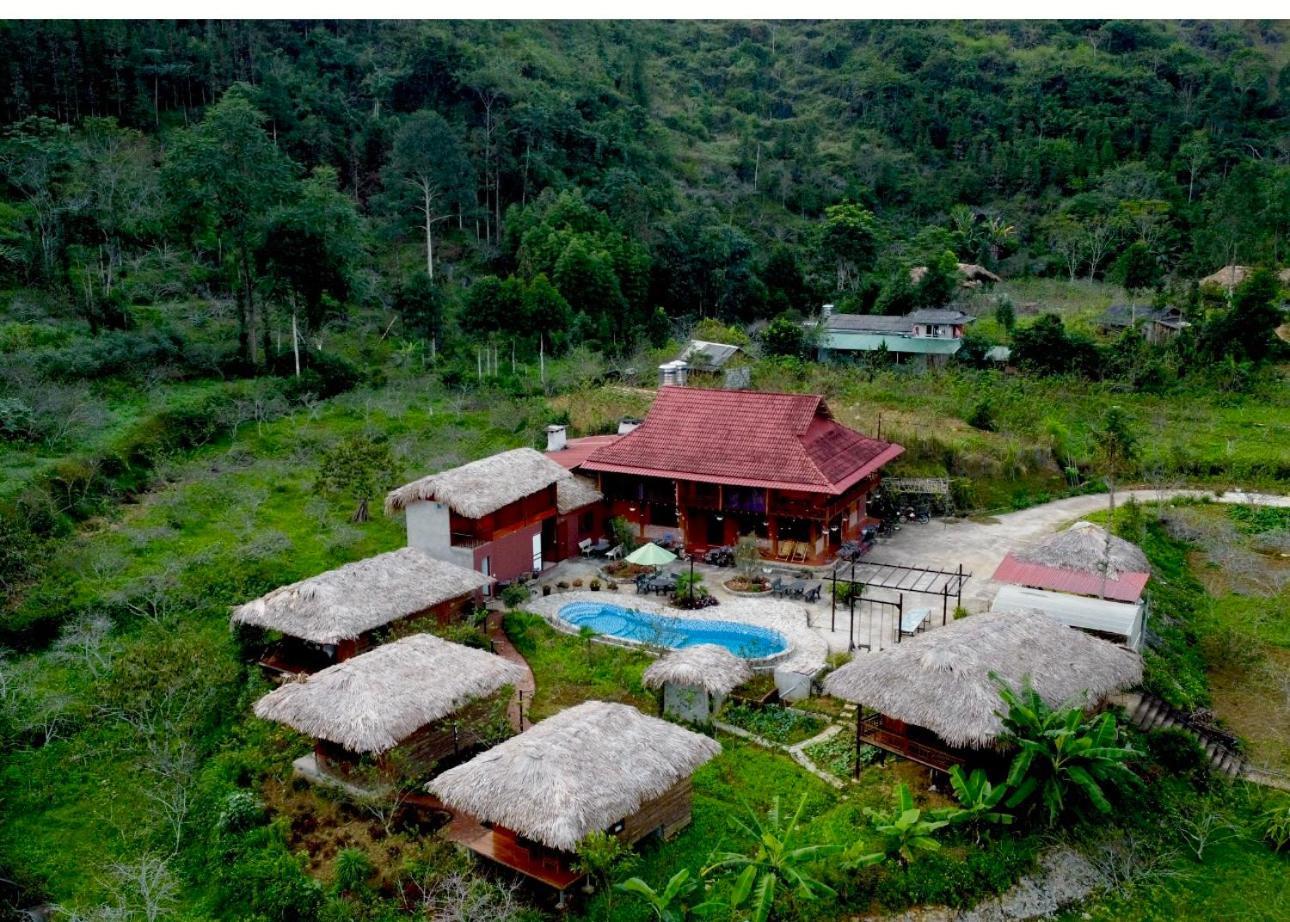 Bac Ha Lodge Retreat Bagian luar foto