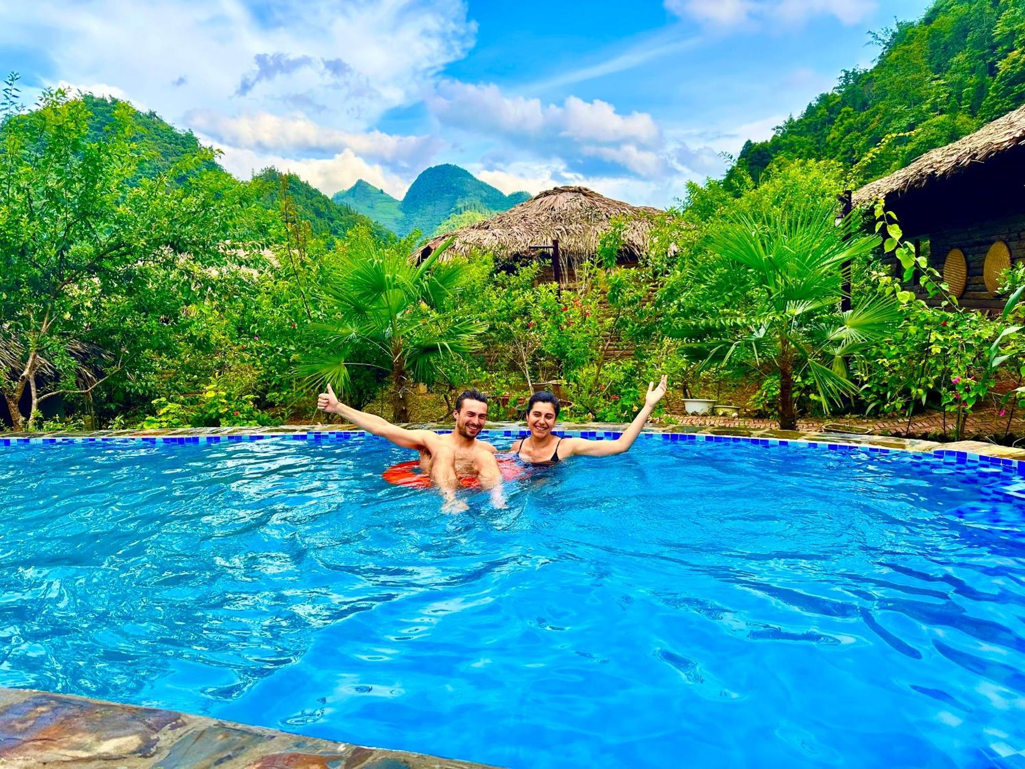 Bac Ha Lodge Retreat Bagian luar foto
