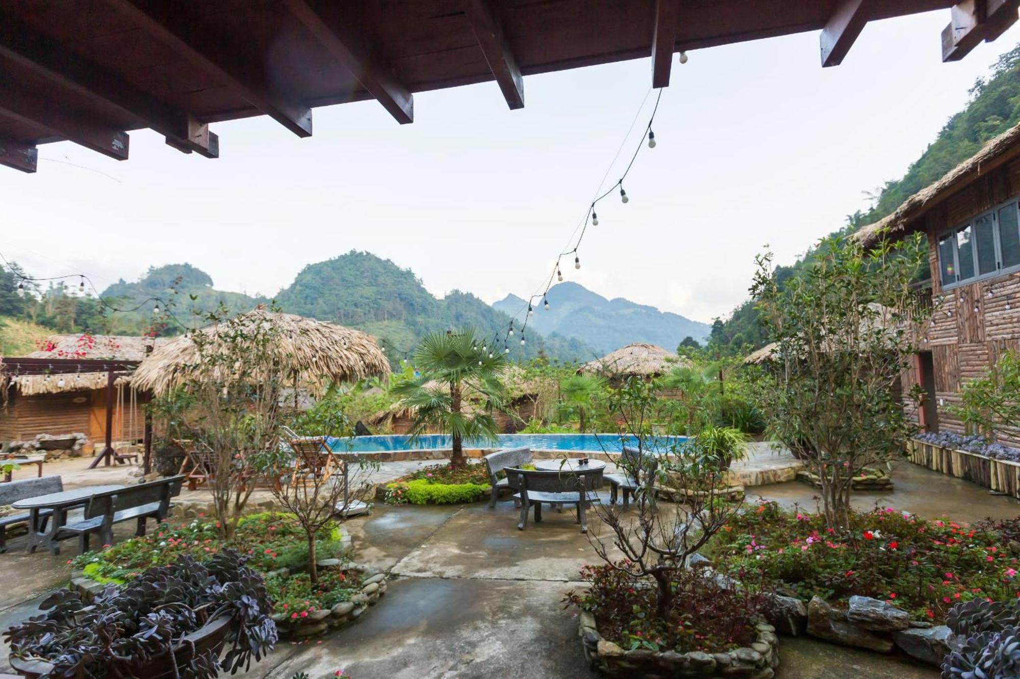 Bac Ha Lodge Retreat Bagian luar foto