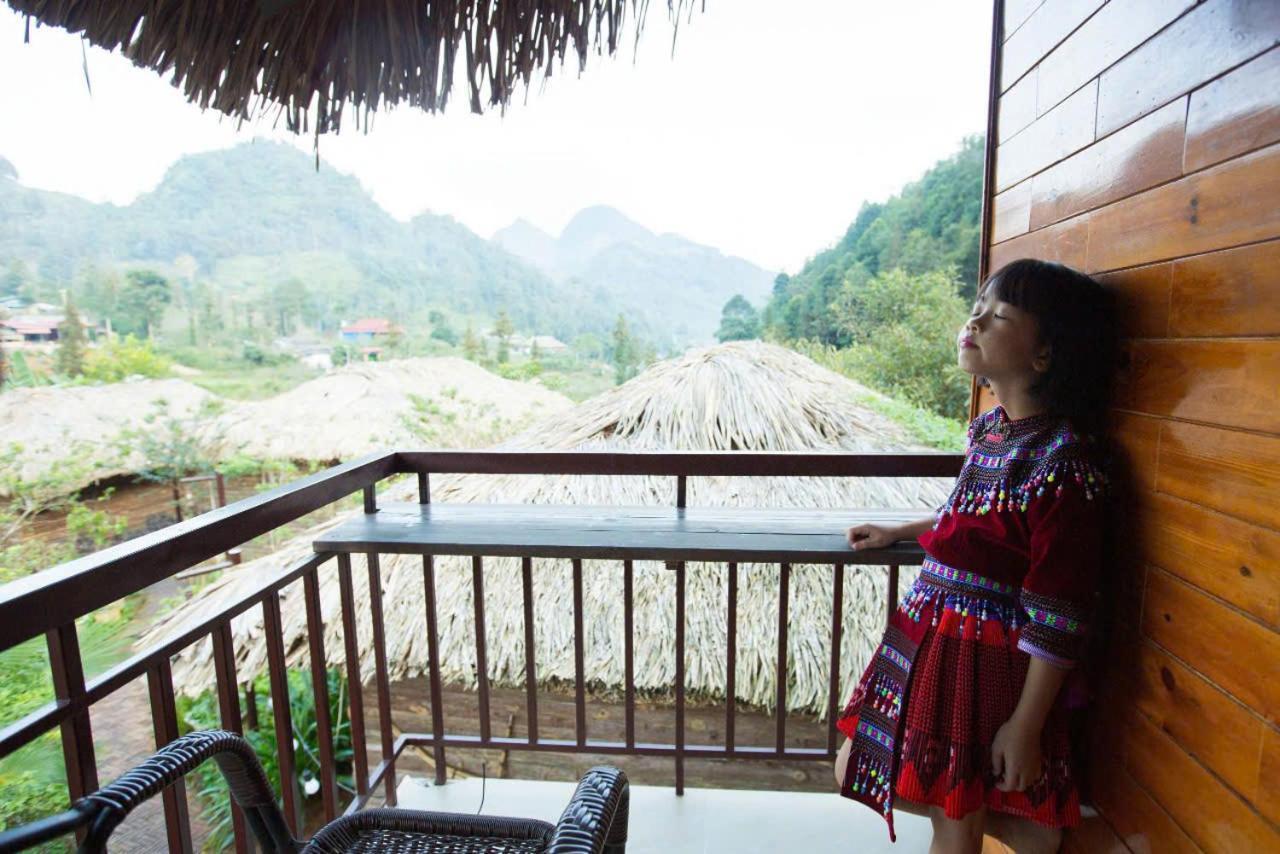 Bac Ha Lodge Retreat Bagian luar foto