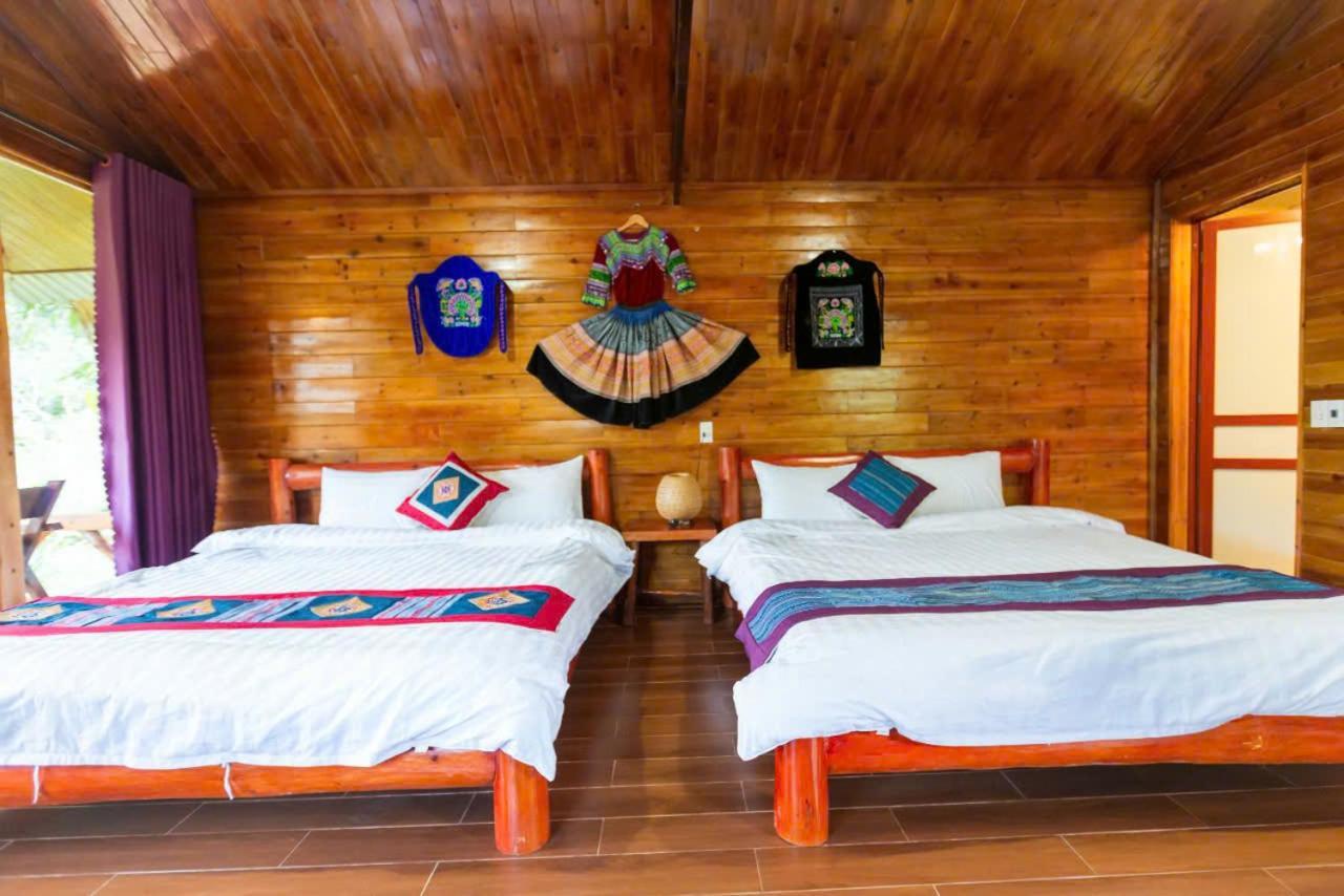 Bac Ha Lodge Retreat Bagian luar foto