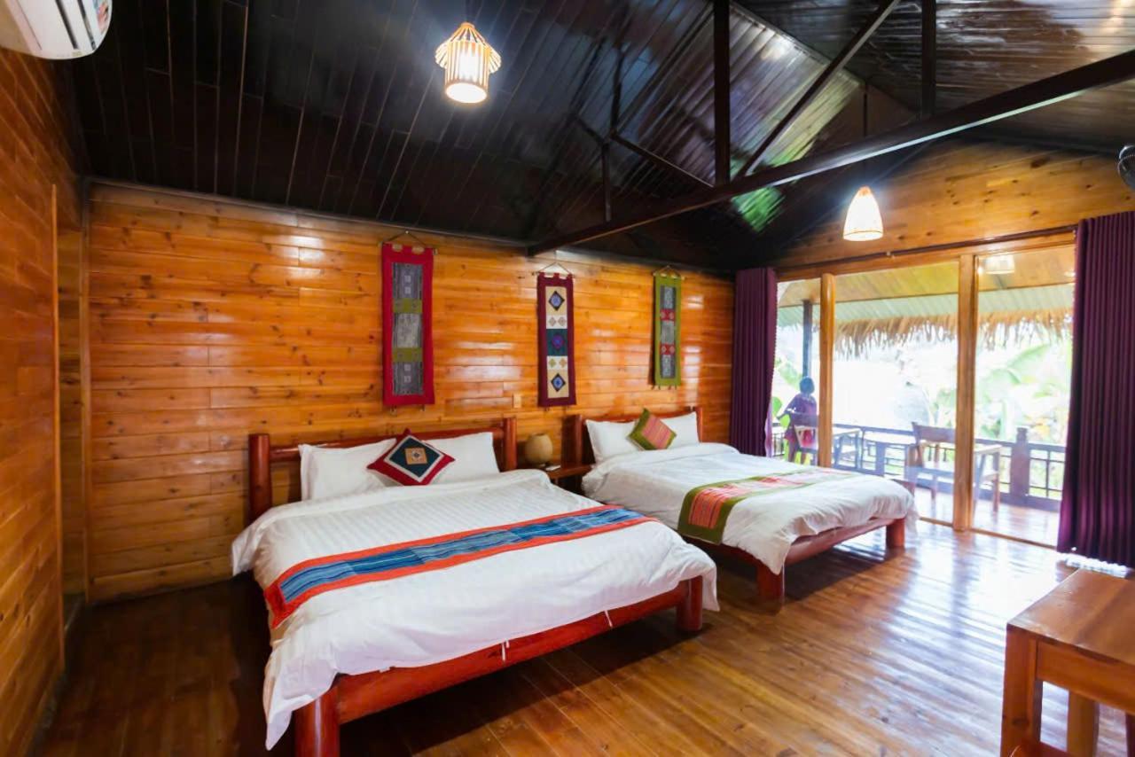 Bac Ha Lodge Retreat Bagian luar foto